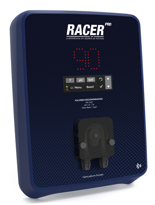 Clorador salino Racer Pro + Regulador pH 25g/h