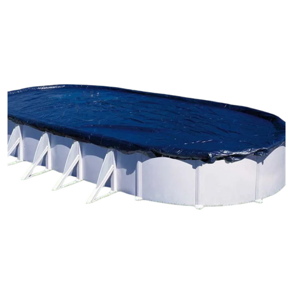 Cubierta de invierno Cliver ovalada para piscina desmontable