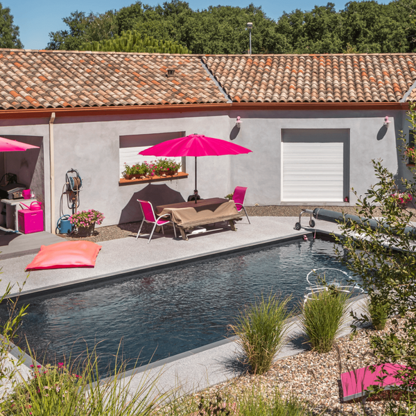 Kit de piscina enterrada Cash Bloc Family