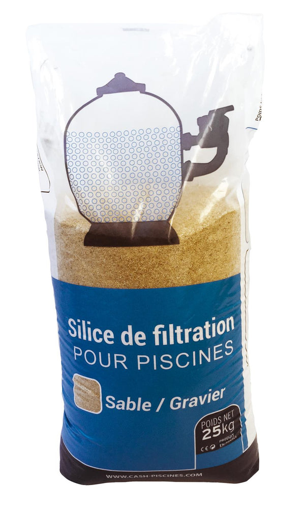 Saco arena de filtración 0,4/1,4mm 25kg