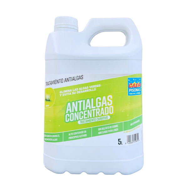 Antialgas concentrado Cash Piscinas 5L
