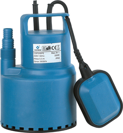 Bomba de vaciado especial para piscinas 250W