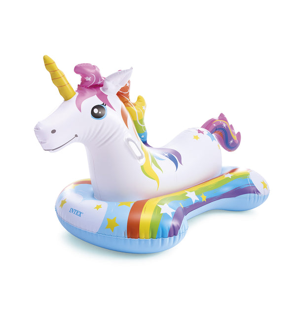 Colchoneta hinchable infantil Intex unicornio