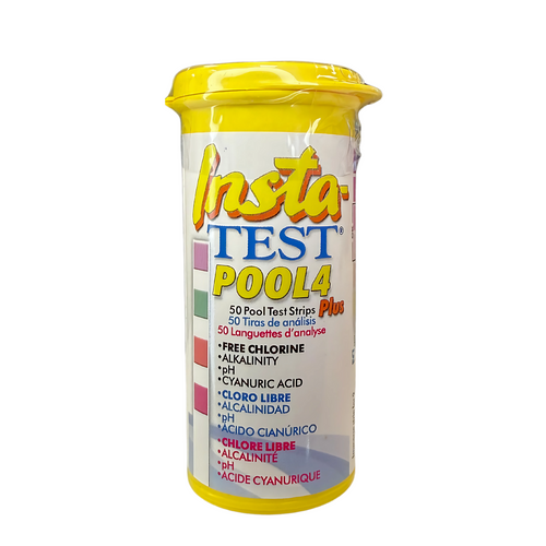 Tiras analitícas de agua Instatest 4 Plus Cloro