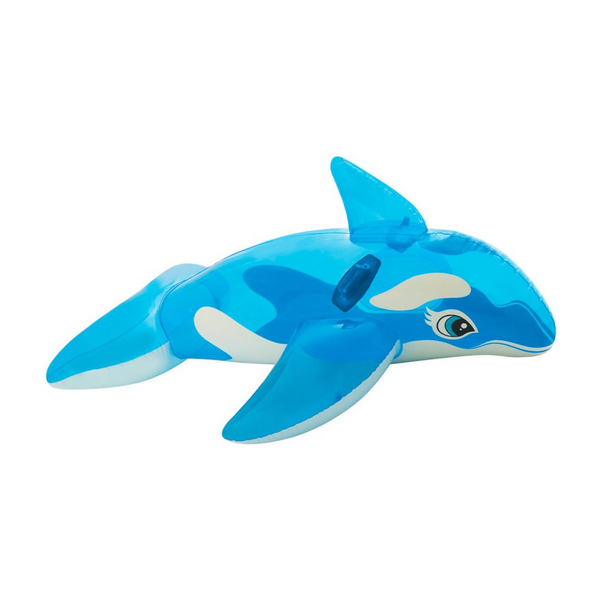 Colchoneta ballena hinchable Intex