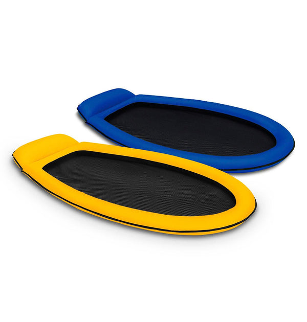Colchoneta Intex semi sumergida de malla