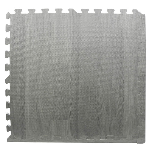 Protector suelo goma madera 3,24m² 60x60x0.8cm (x9)