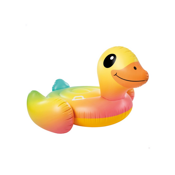 Colchoneta hinchable Intex pato amarillo Rider