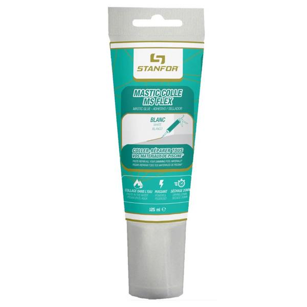 Masilla stanfor para piscina ms flex blanco stanfor 125ml